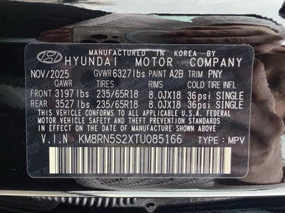 2026 Hyundai PALISADE SEL Premium FWD