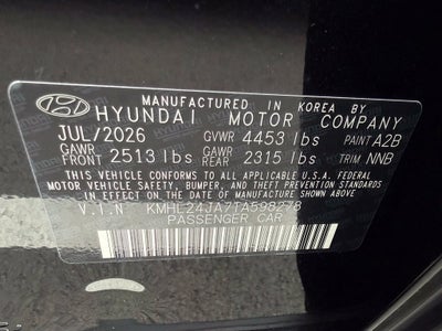 2026 Hyundai SONATA SE