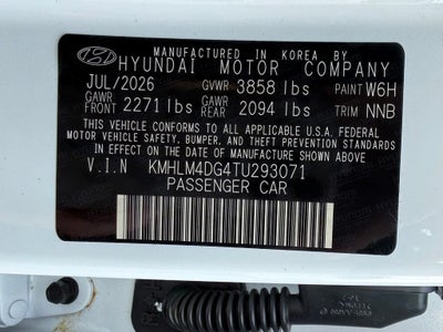 2026 Hyundai ELANTRA SEL Sport Plus