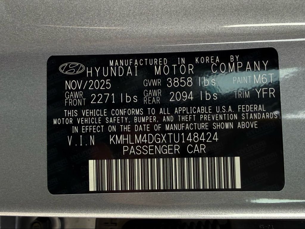 2026 Hyundai ELANTRA SEL Sport