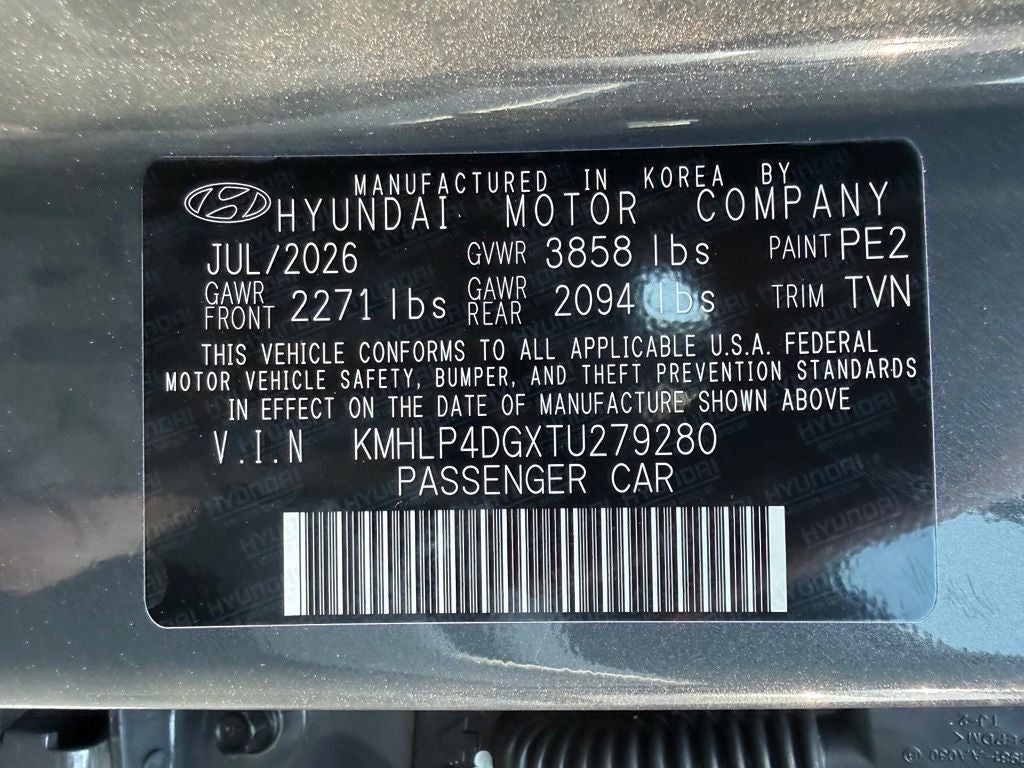 2026 Hyundai ELANTRA Limited
