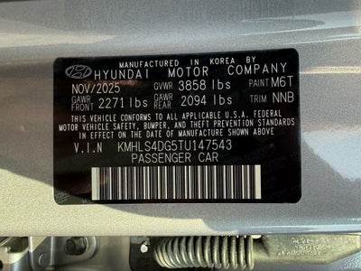 2026 Hyundai ELANTRA SEL Sport Premium