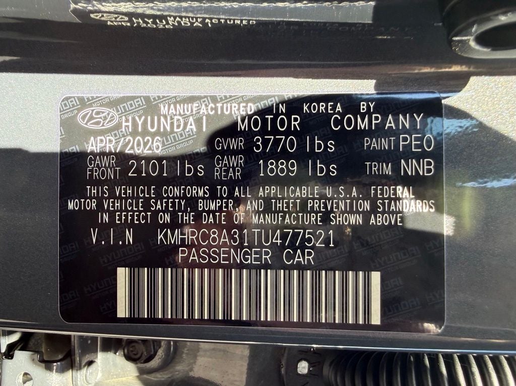 2026 Hyundai VENUE SEL W/Two-Tone Roof