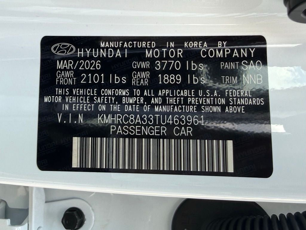 2026 Hyundai VENUE SEL W/Two-Tone Roof