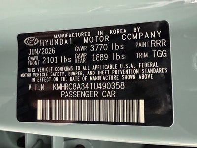 2026 Hyundai VENUE SEL