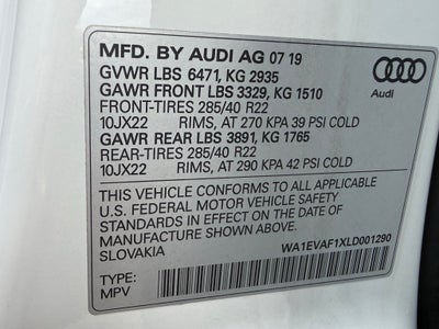 2020 Audi Q8 55 Premium Plus quattro