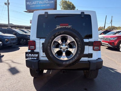 2018 Jeep Wrangler JK Unlimited Sahara