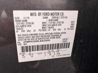 2020 Ford Edge SE