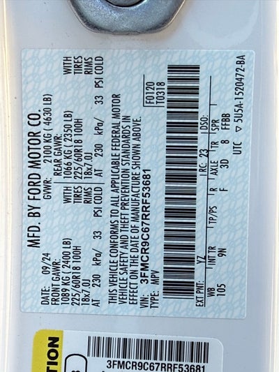 2024 Ford Bronco Sport Outer Banks