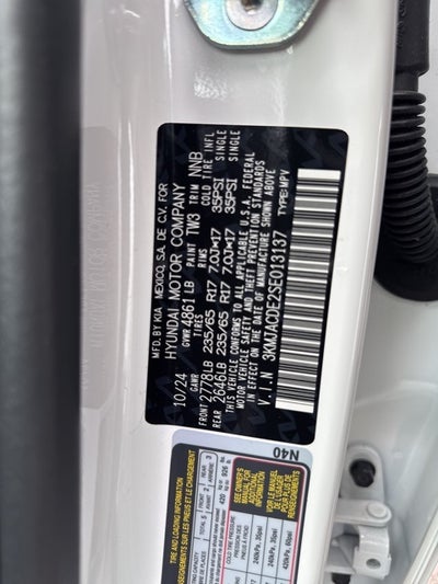 2025 Hyundai TUCSON SE AWD