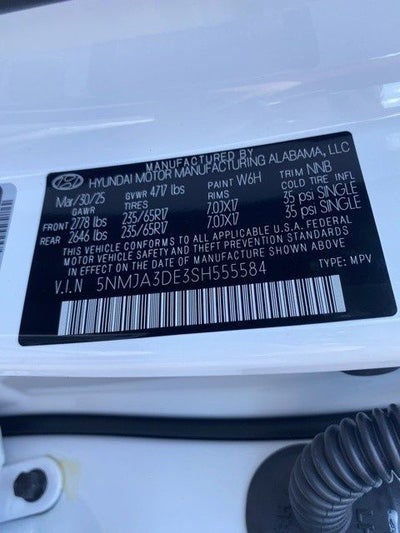 2025 Hyundai TUCSON SE