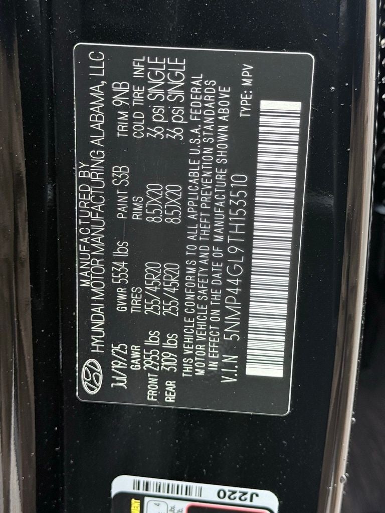 2026 Hyundai SANTA FE Limited