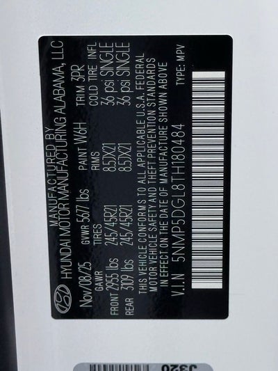 2026 Hyundai SANTA FE Calligraphy