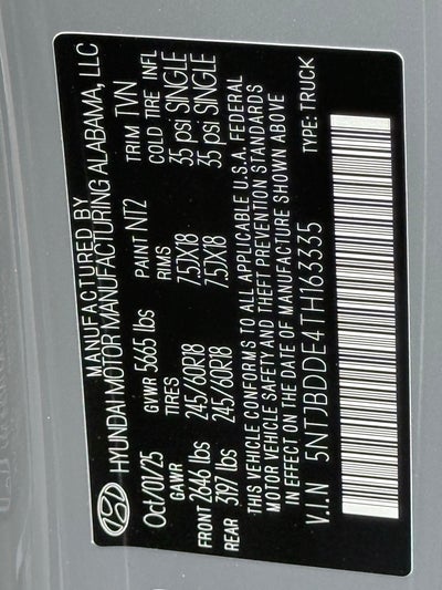 2026 Hyundai SANTA CRUZ SEL AWD