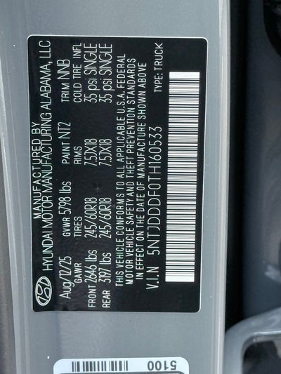 2026 Hyundai SANTA CRUZ XRT