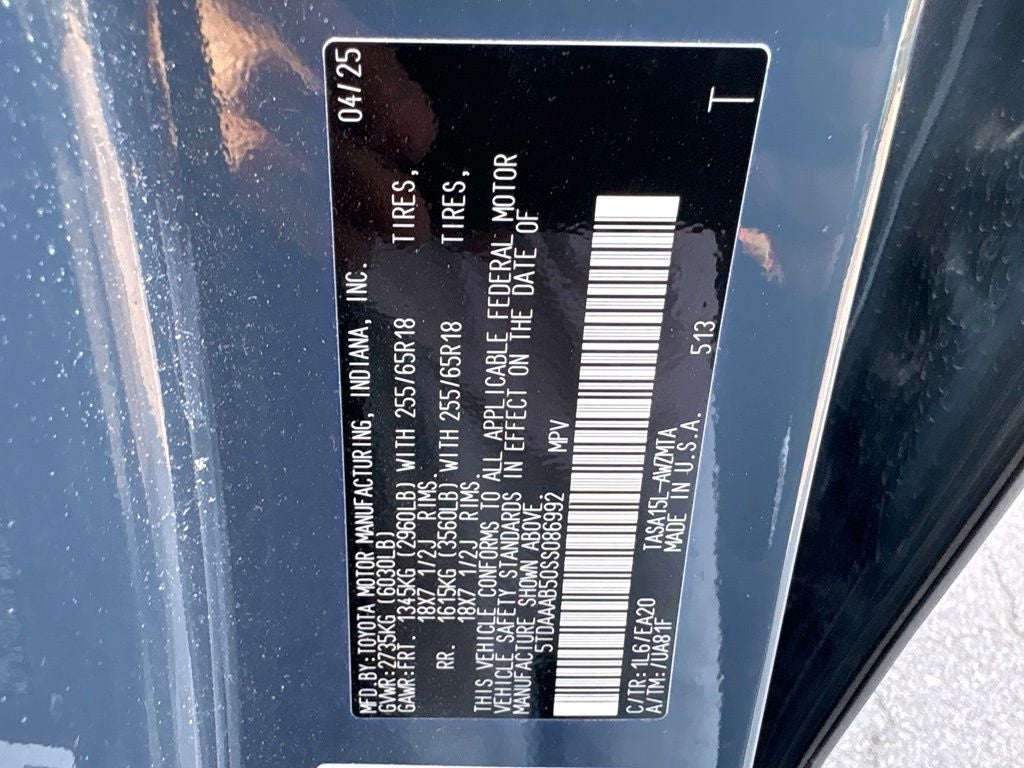 2025 Toyota Grand Highlander XLE