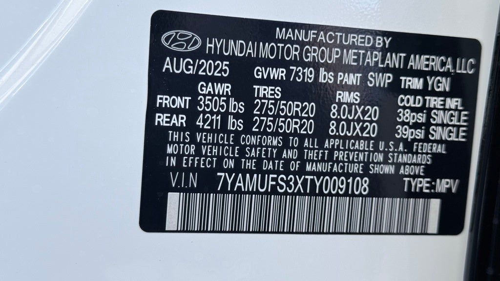 2026 Hyundai IONIQ 9 SEL