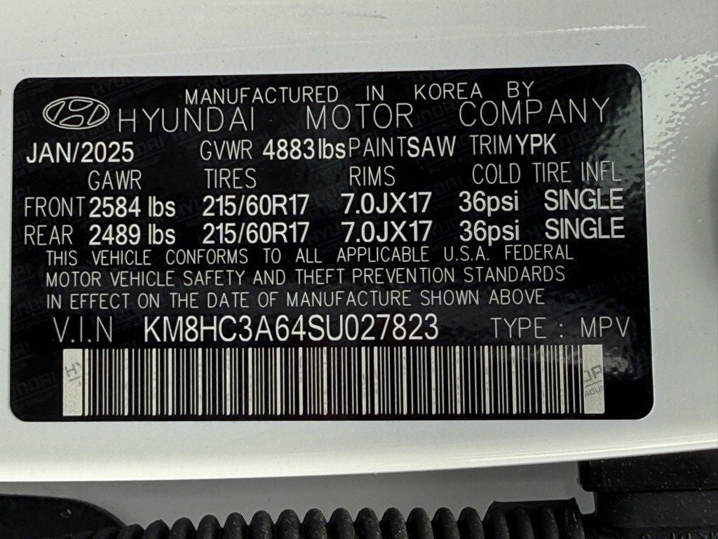 2025 Hyundai KONA ELECTRIC SEL