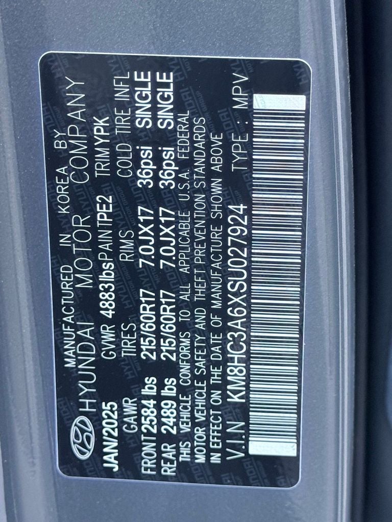 2025 Hyundai KONA ELECTRIC SEL