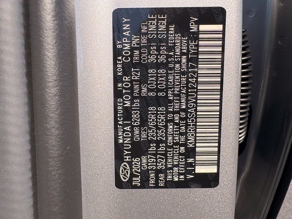2027 Hyundai PALISADE HYBRID Blue SEL Premium 7 Passenger