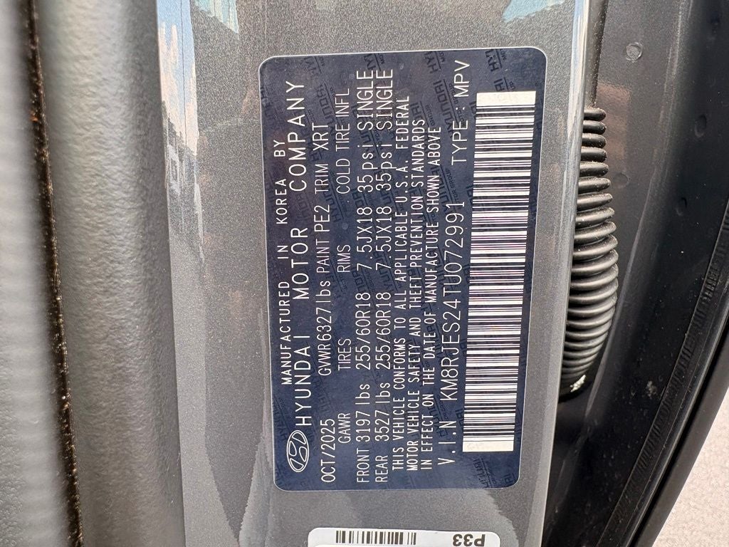 2026 Hyundai PALISADE XRT Pro