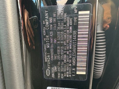 2027 Hyundai PALISADE HYBRID SEL 7 Passenger