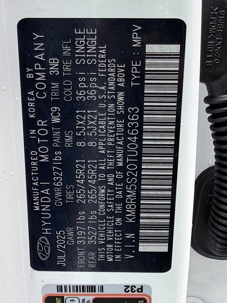 2026 Hyundai PALISADE Calligraphy