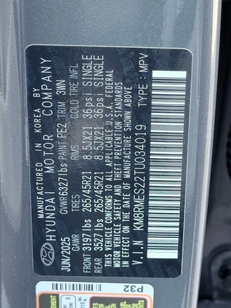 2026 Hyundai PALISADE Calligraphy AWD