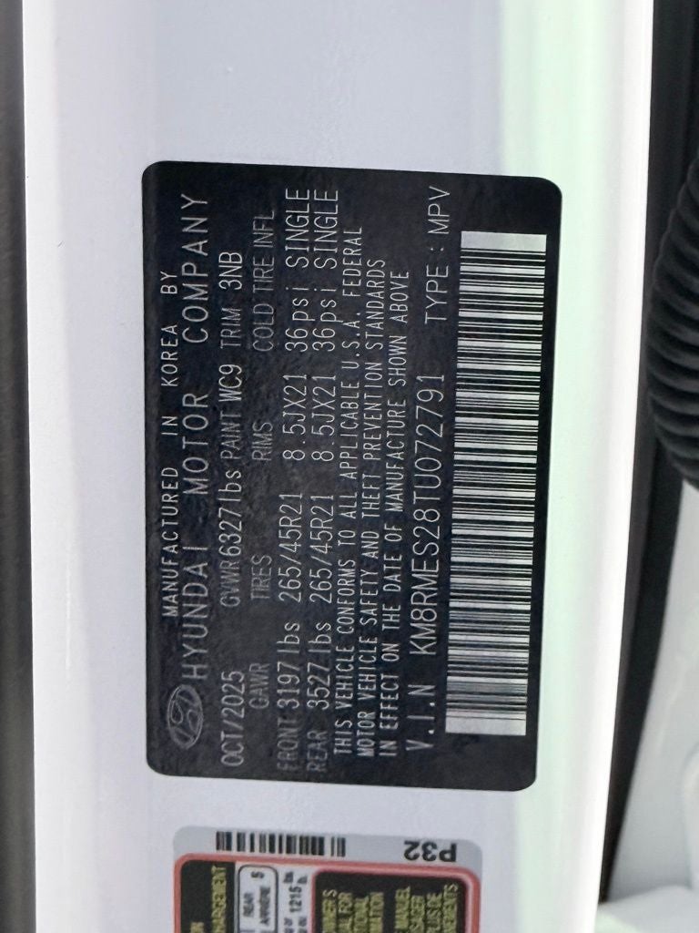 2026 Hyundai PALISADE Calligraphy