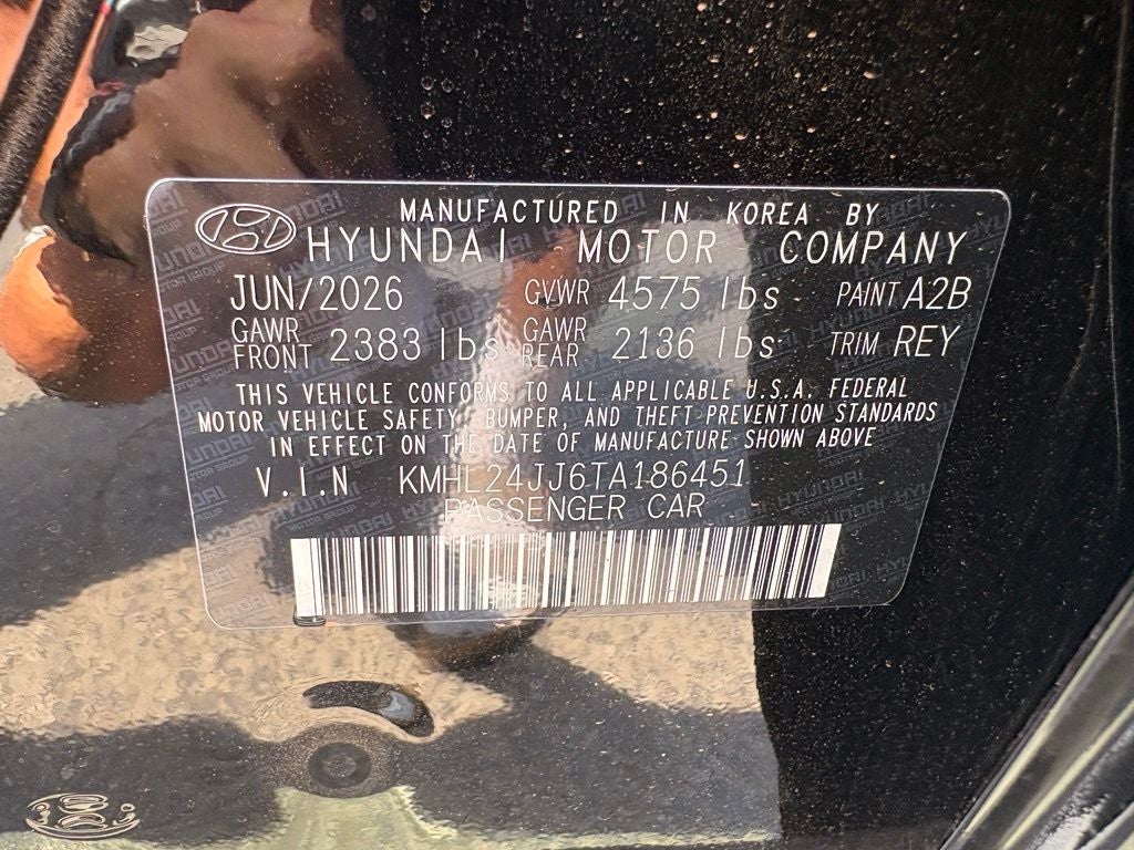 2026 Hyundai SONATA HYBRID Blue