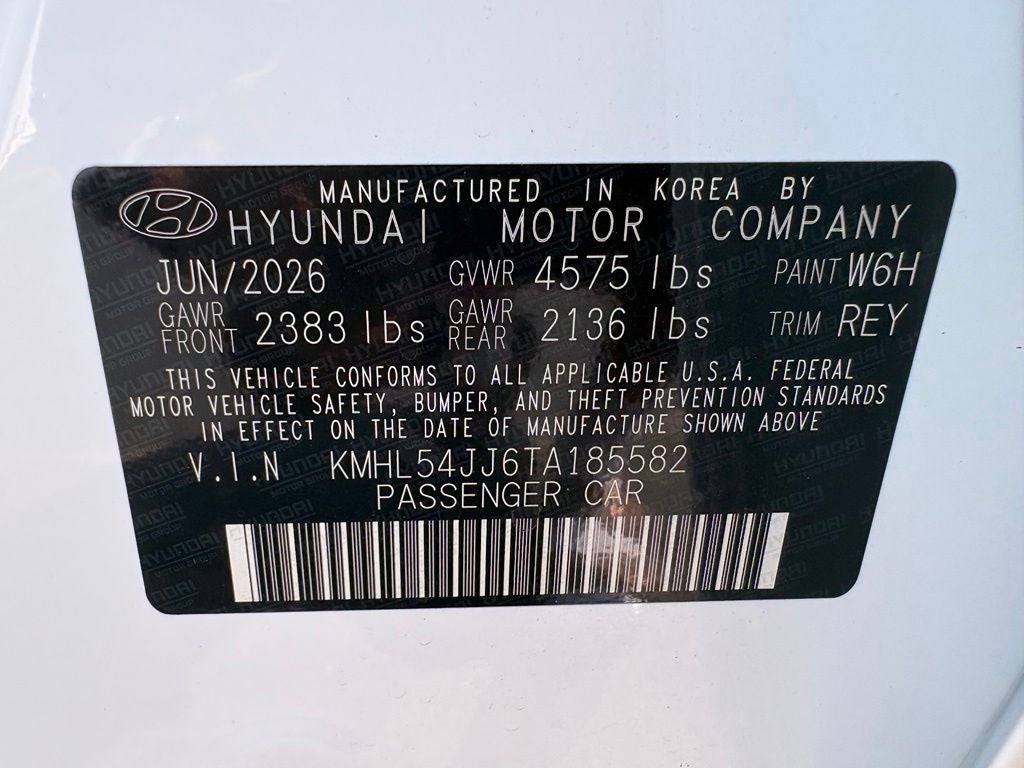 2026 Hyundai SONATA HYBRID Limited