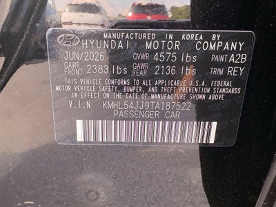 2026 Hyundai SONATA HYBRID Limited