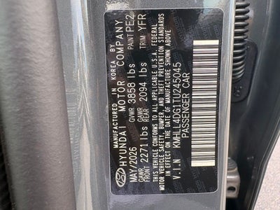 2026 Hyundai ELANTRA SE