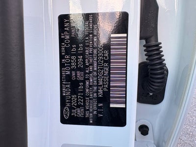 2026 Hyundai ELANTRA SEL Sport Plus