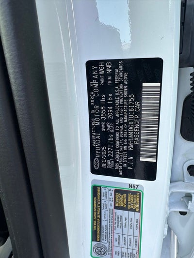 2026 Hyundai ELANTRA SEL Sport