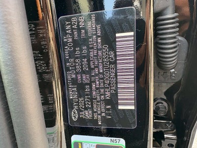 2026 Hyundai ELANTRA Limited