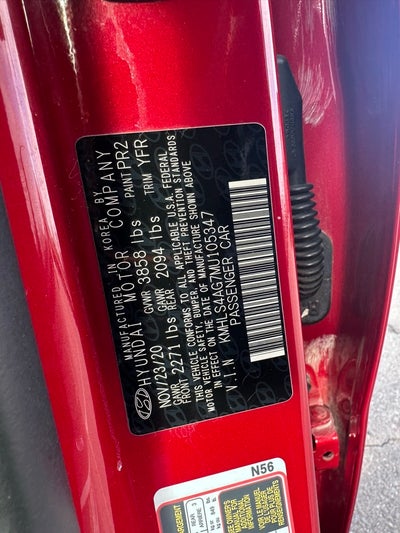 2021 Hyundai ELANTRA SEL