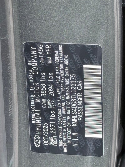 2026 Hyundai ELANTRA SEL Sport Premium