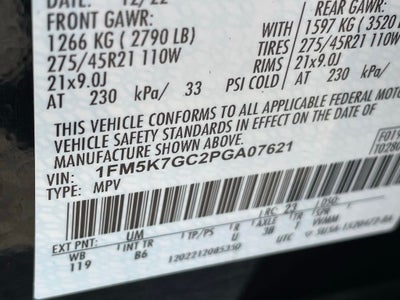 2023 Ford Explorer ST