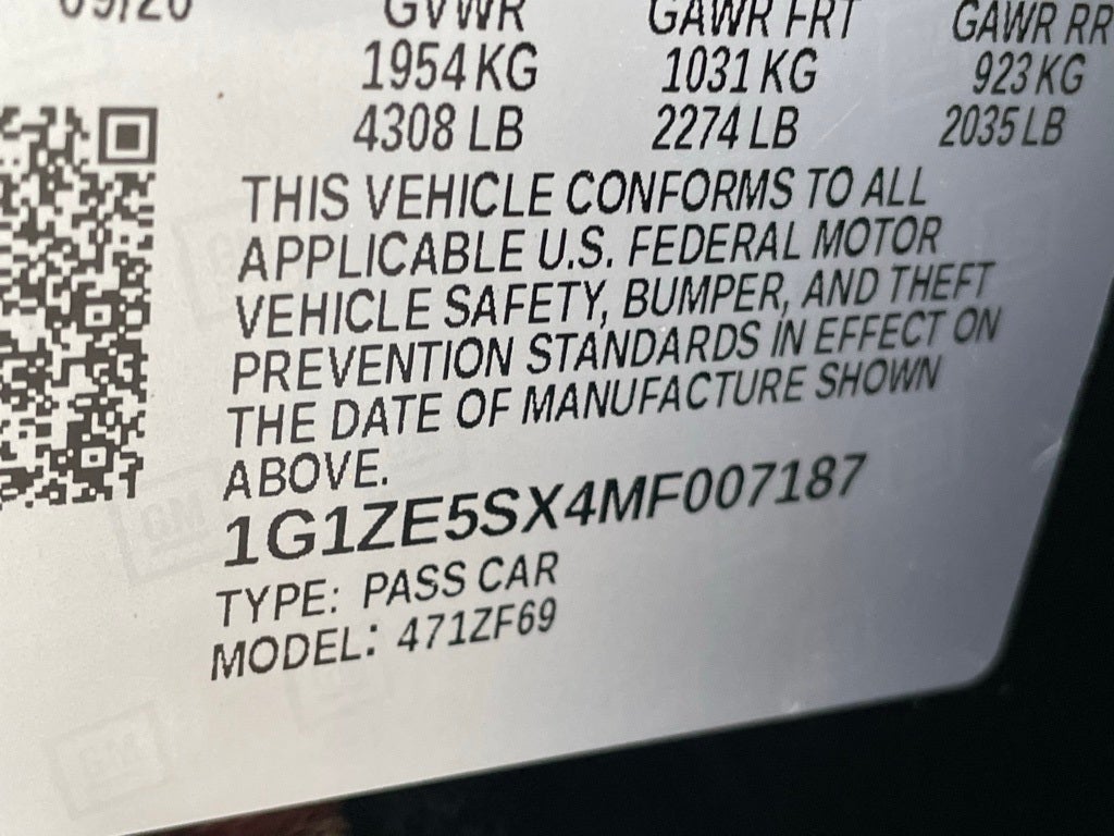 2021 Chevrolet Malibu Premier