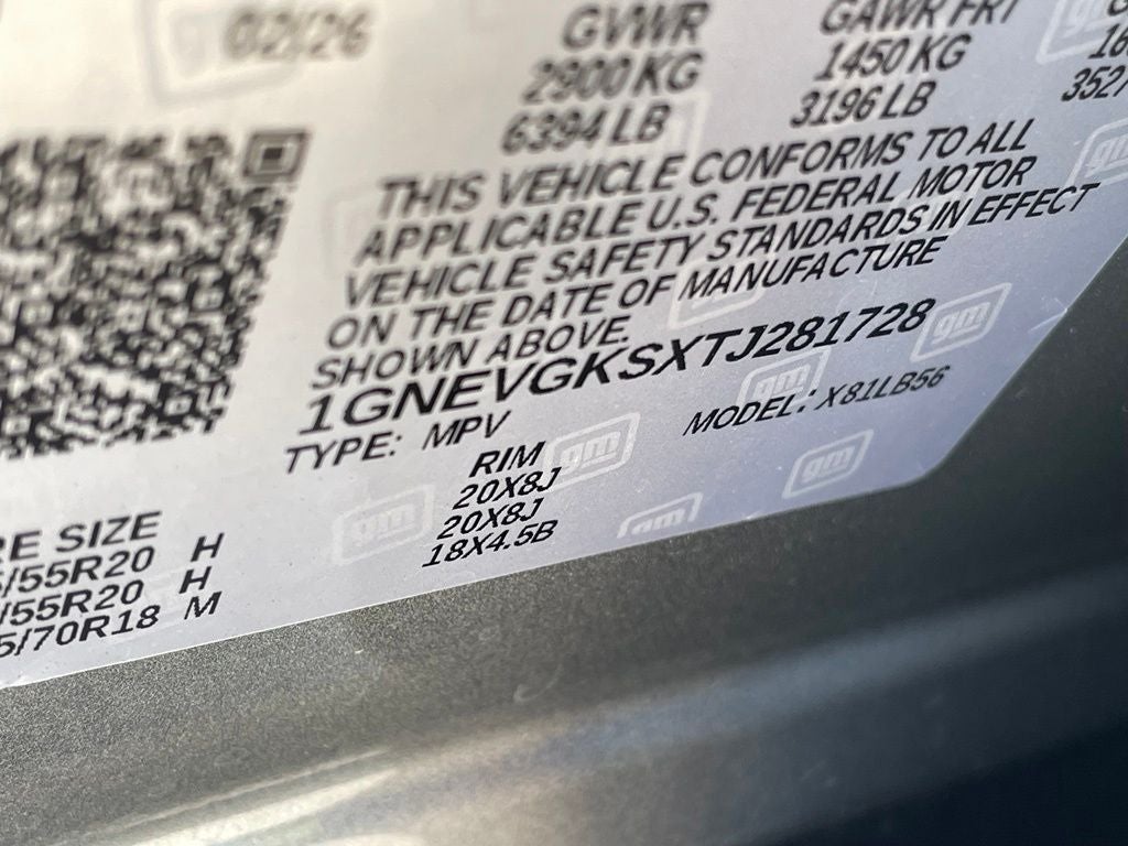 2026 Chevrolet Traverse LT 2LT