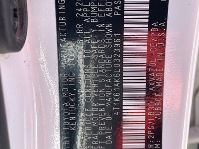 2020 Toyota Camry XSE