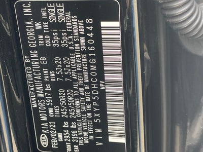 2021 Kia Telluride SX