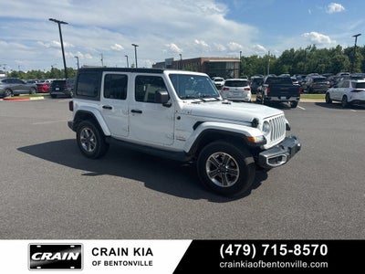 2018 Jeep Wrangler Unlimited Sahara - 4WD / CLEAN CARFAX / ONE OWNER