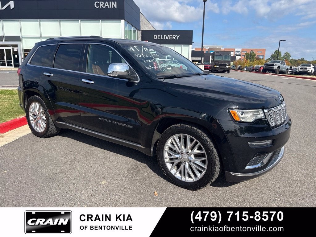 2018 Jeep Grand Cherokee Summit