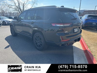 2023 Jeep Grand Cherokee L Summit - 4WD / PANORAMIC SUNROOF / ONE OWNER