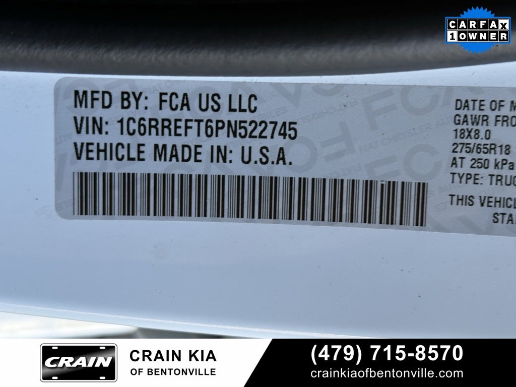 2023 RAM 1500 Big Horn/Lone Star - CLEAN CARFAX / ONE OWNER