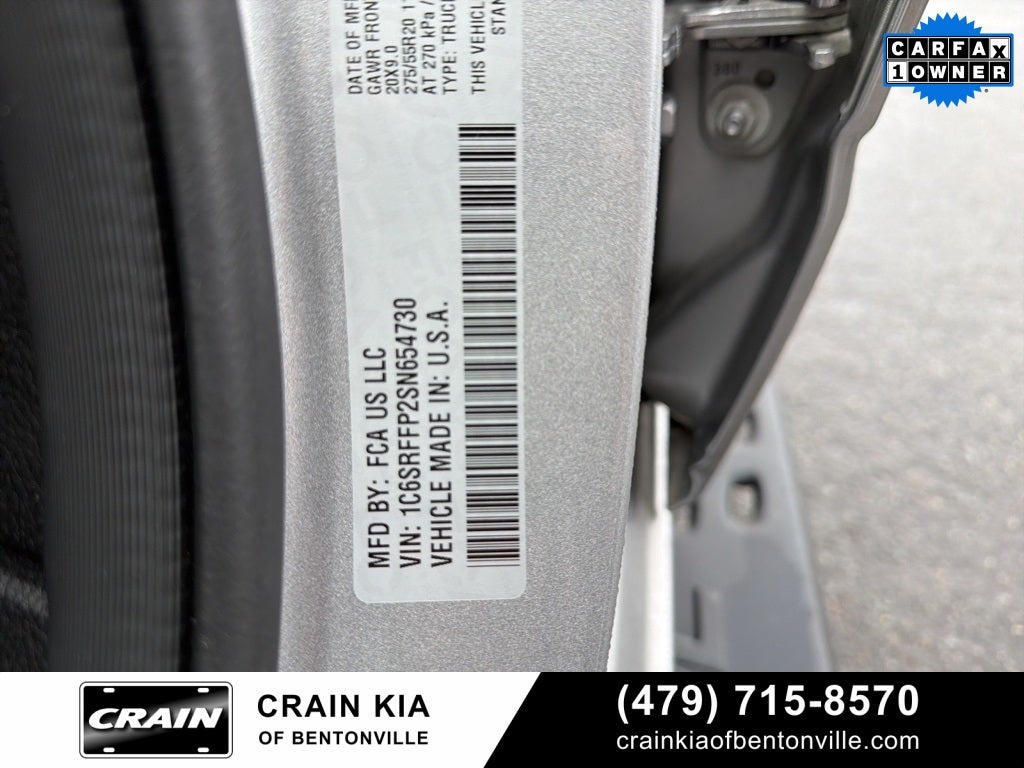 2025 RAM 1500 Big Horn/Lone Star - 4WD / PANORAMIC SUNROOF / ONE OWNER