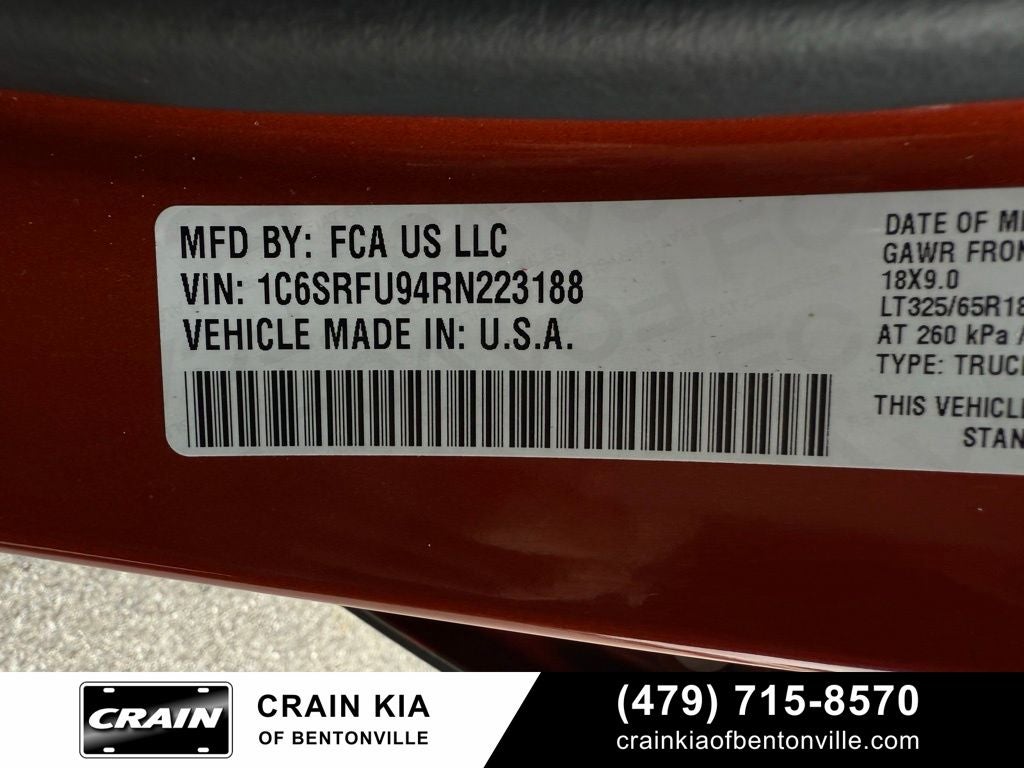 2024 RAM 1500 TRX - FINAL EDITION / LEVEL 2 / $125,265 MSRP