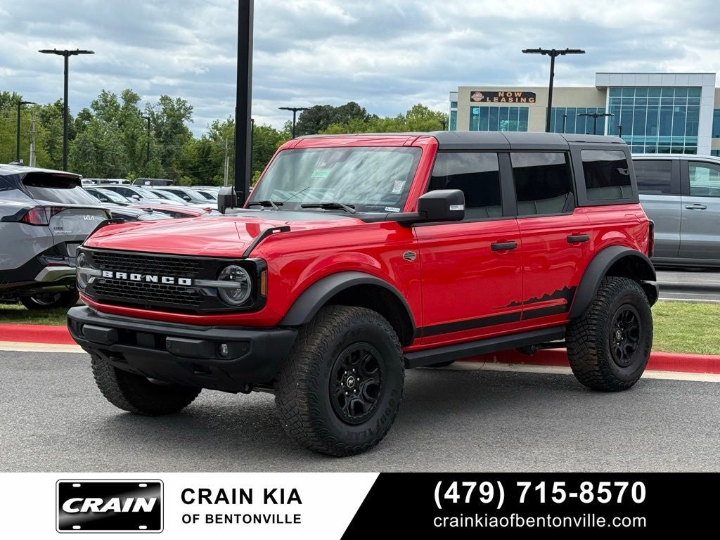 2022 Ford Bronco Wildtrak - 4WD / HIGH / ONE OWNER
